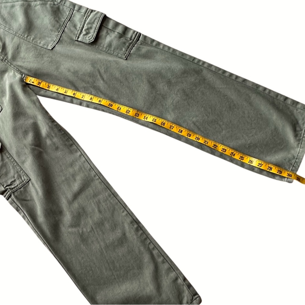 Revolve superdown Adina Cargo Pants Olive Green Small 100% Cotton - Picture 11 of 11